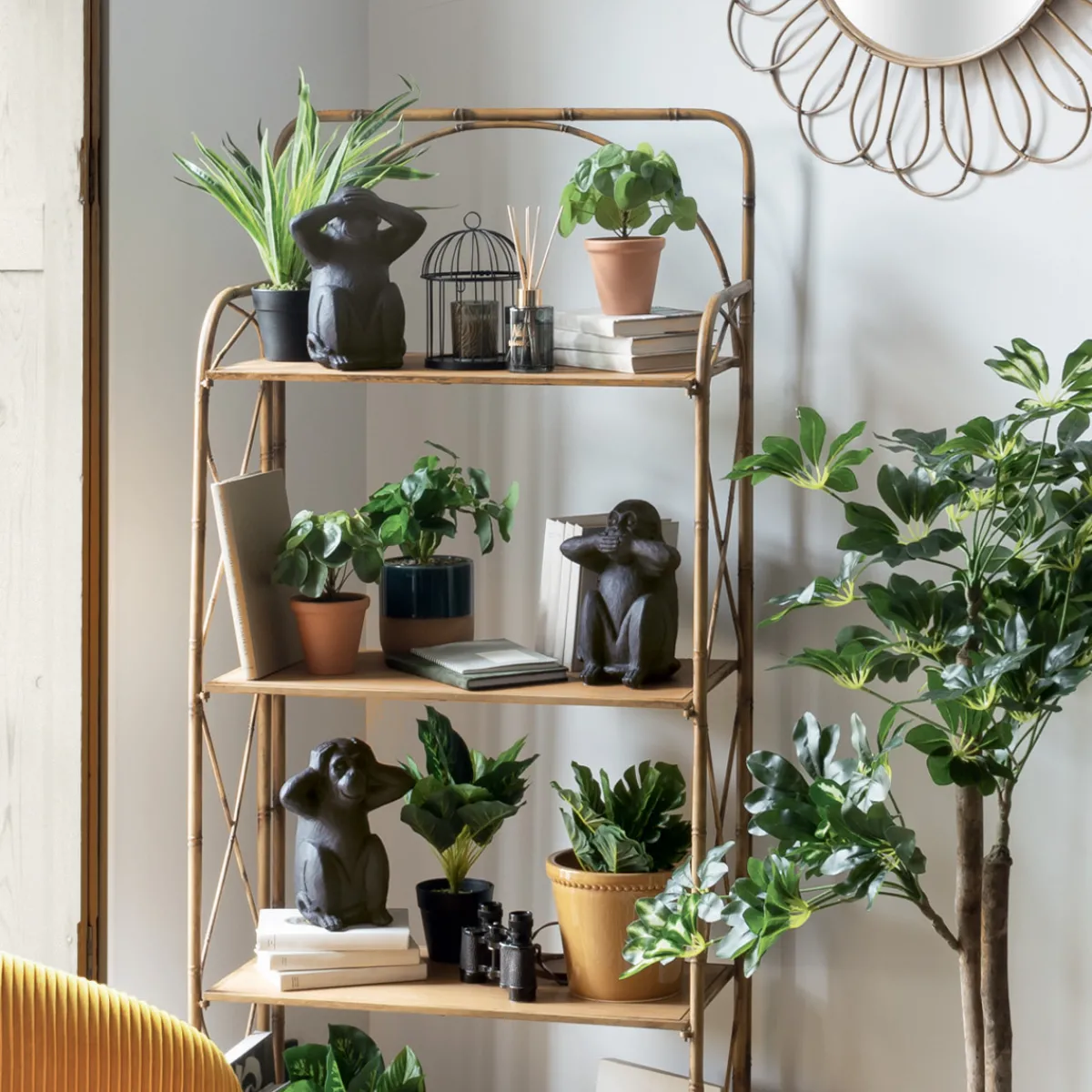 Set de 3 statuettes "Singes sagesse"*ATMOSPHERA New