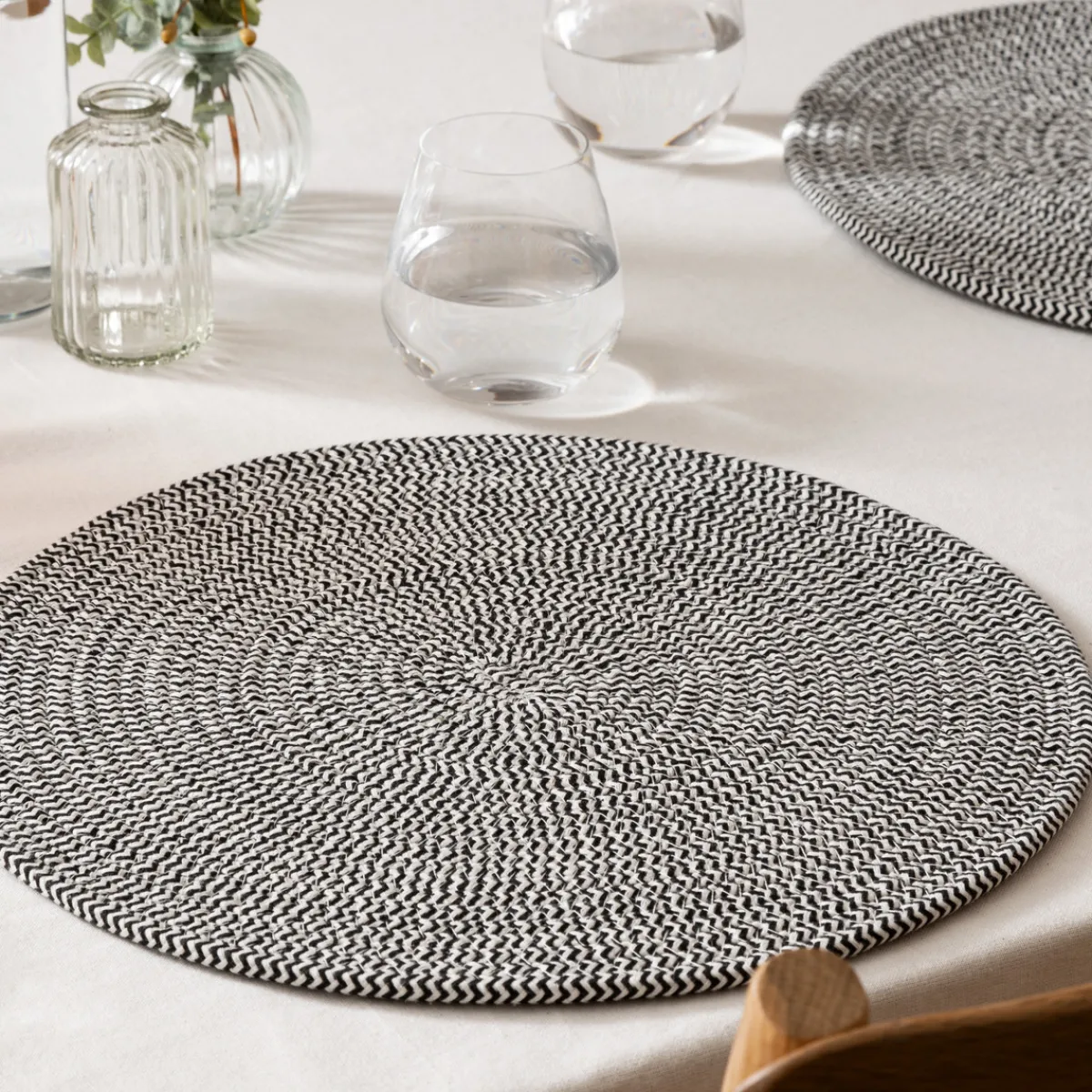Set de table rond "Alana"*ATMOSPHERA