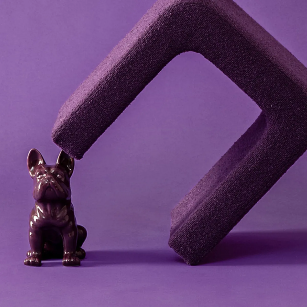 Statuette "Bulldog", céramique*ATMOSPHERA Best