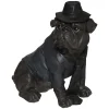 Statuette chien assis chapeau*ATMOSPHERA Sale