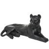 Statuette léopard couché*ATMOSPHERA Hot