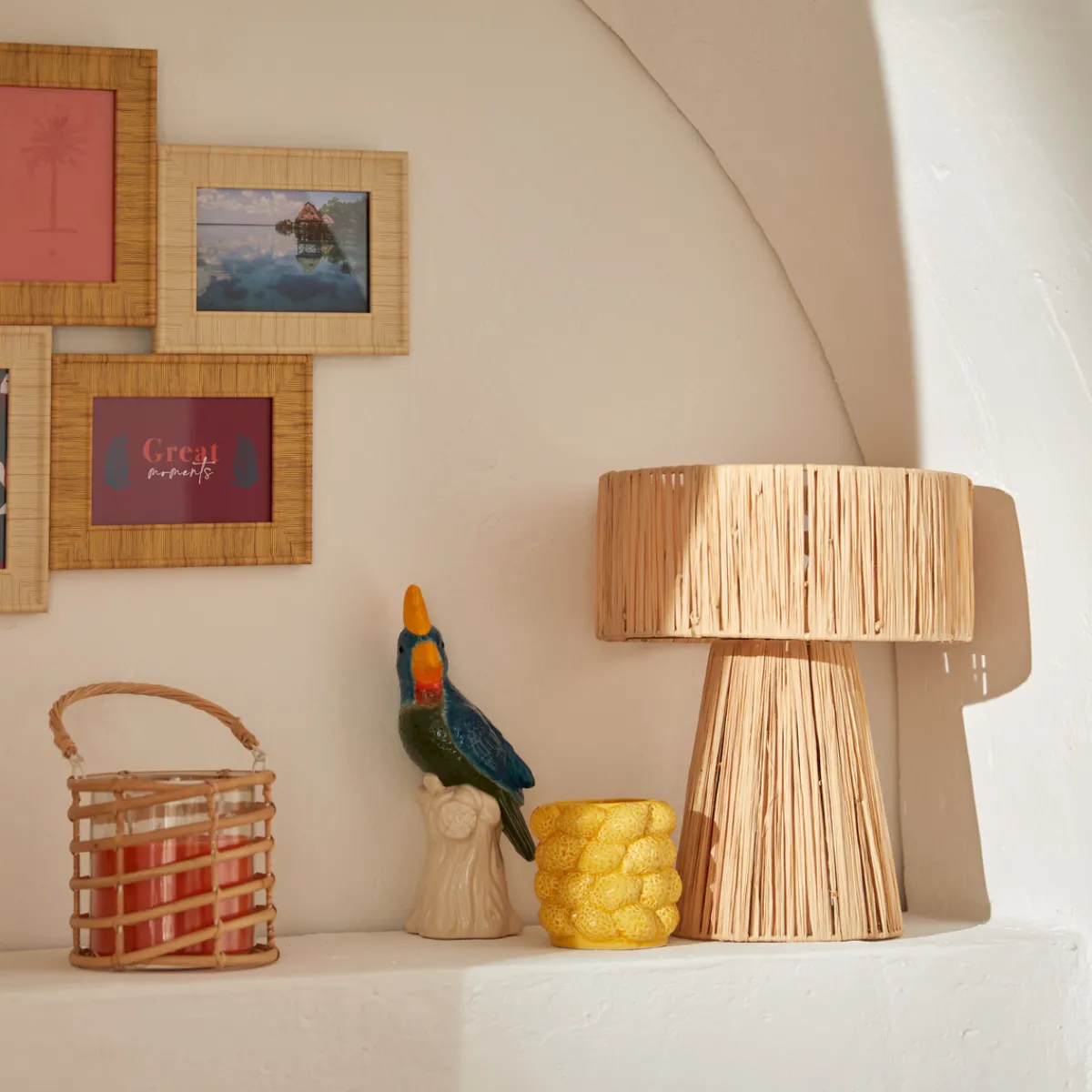 Statuette Oiseau "Yuca"*ATMOSPHERA Hot