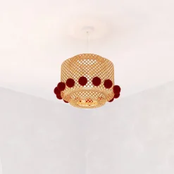 Suspension enfant "Liby', pompons*ATMOSPHERA Discount