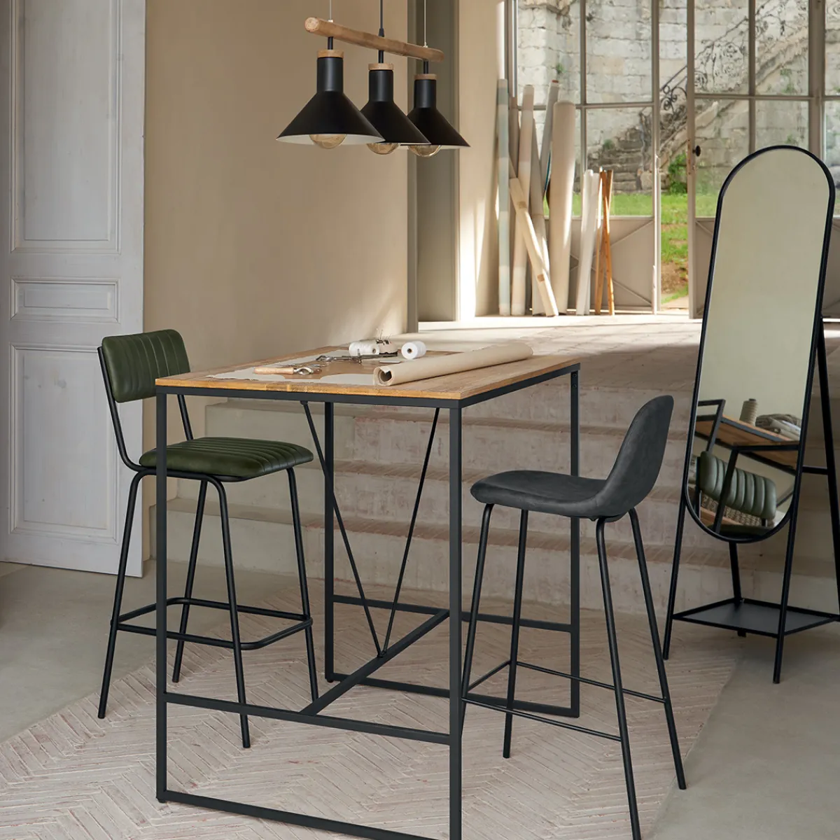 Table à manger bar "Edena"*ATMOSPHERA Outlet