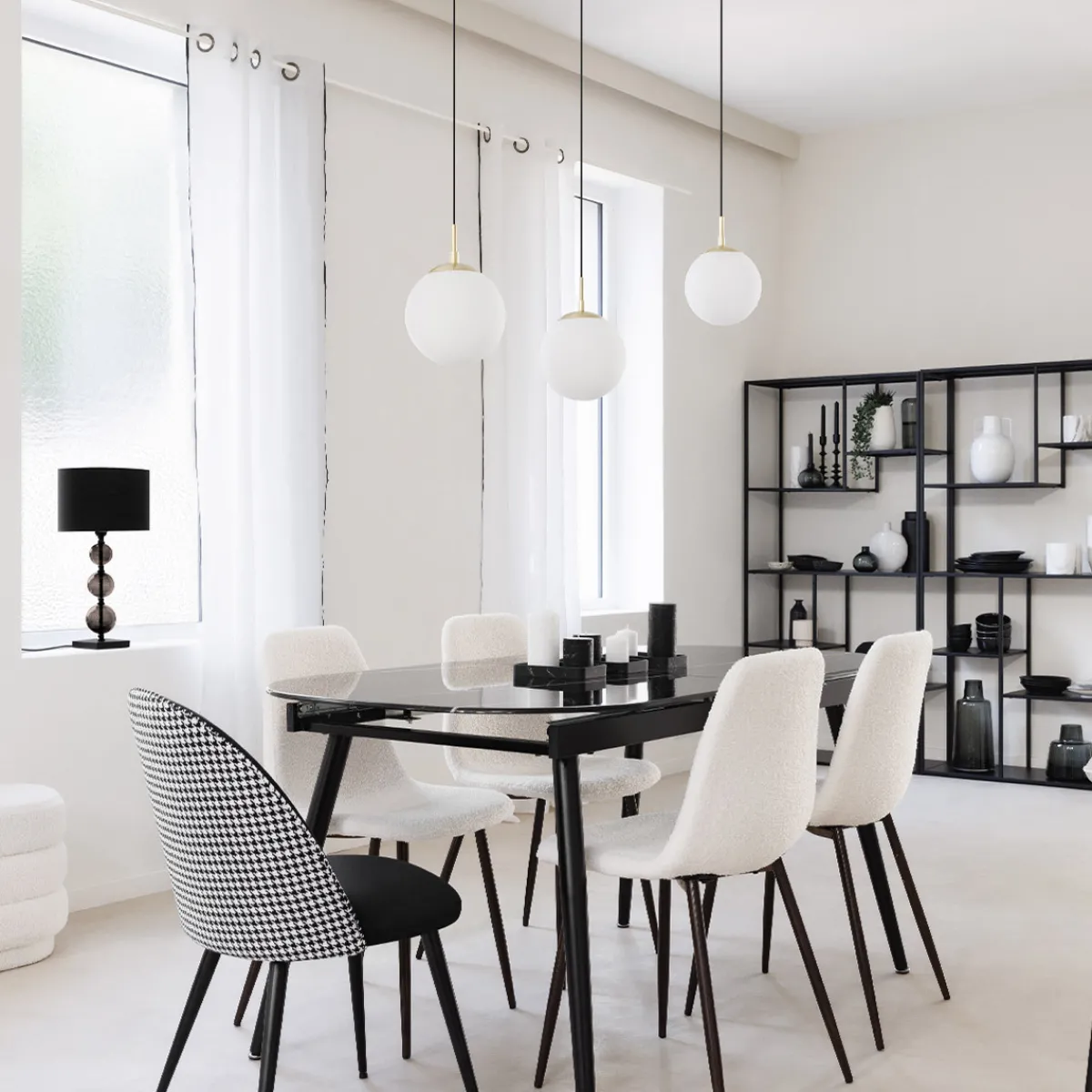 Table à manger extensible "Mapu"*ATMOSPHERA Discount