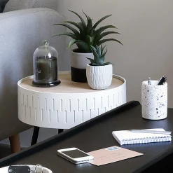 Table d'appoint coffre "Shiro"*ATMOSPHERA