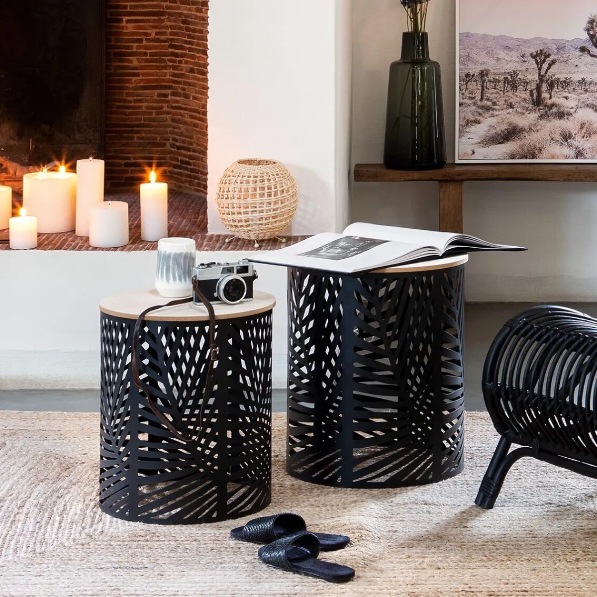 Tables gigognes "Akira"*ATMOSPHERA Discount