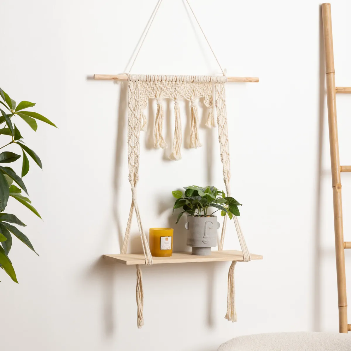 Étagère murale macramé*ATMOSPHERA New