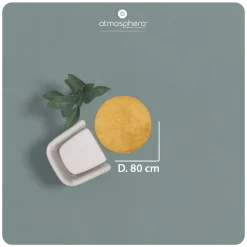 Tapis effet fourrure 