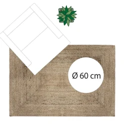Tapis en jute*ATMOSPHERA Best