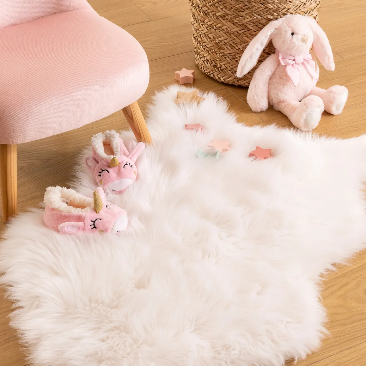 Tapis enfant fausse fourrure*ATMOSPHERA Online