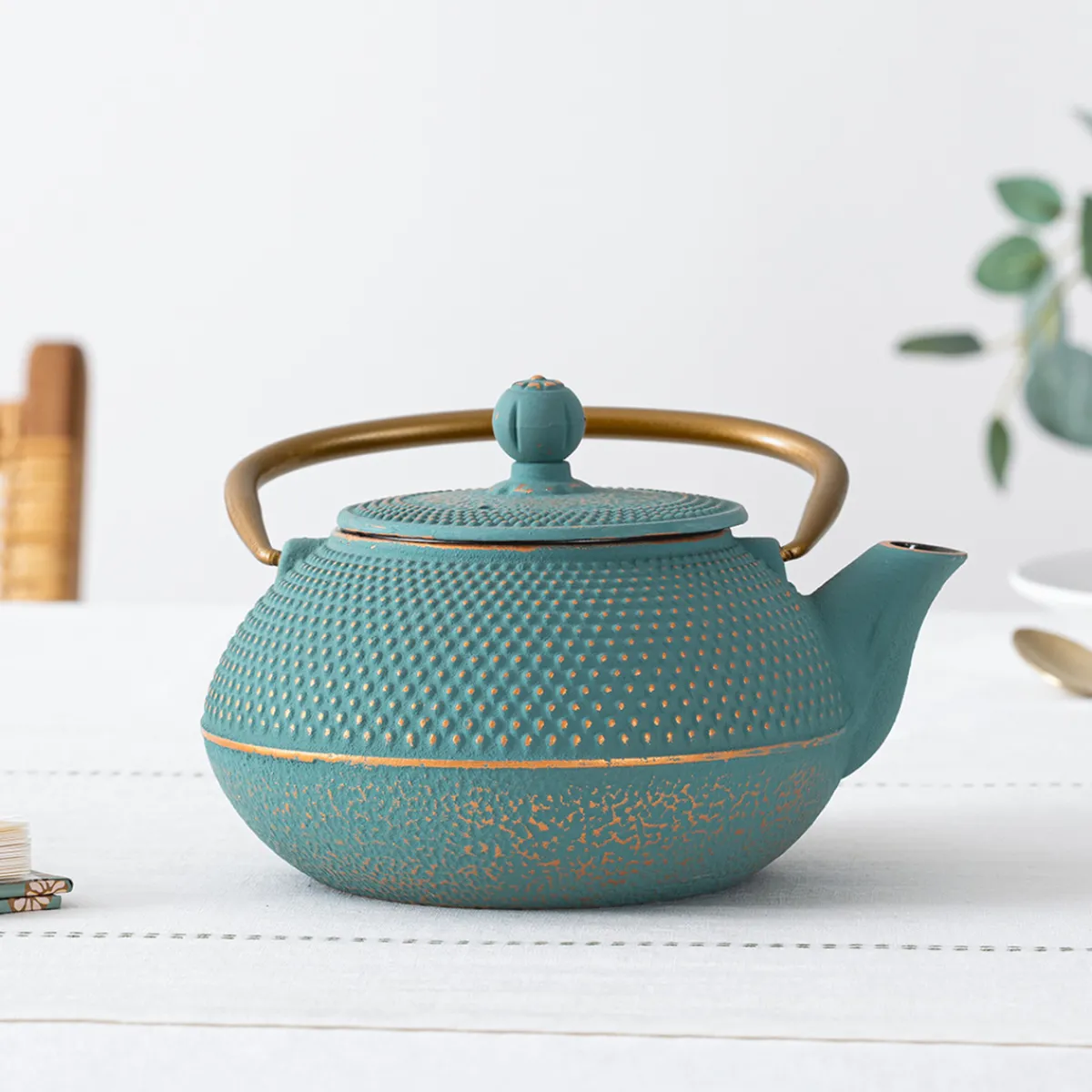 Théière en fonte "Jade"*ATMOSPHERA Sale