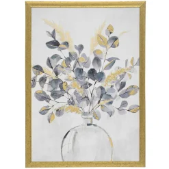 Toile encadrée "Fleurs"*ATMOSPHERA Discount
