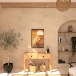 Toile encadrée "Soleil"*ATMOSPHERA Outlet