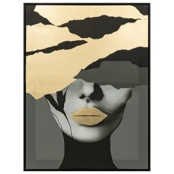 Toile imprimée encadrée "Anaelle"*ATMOSPHERA Sale