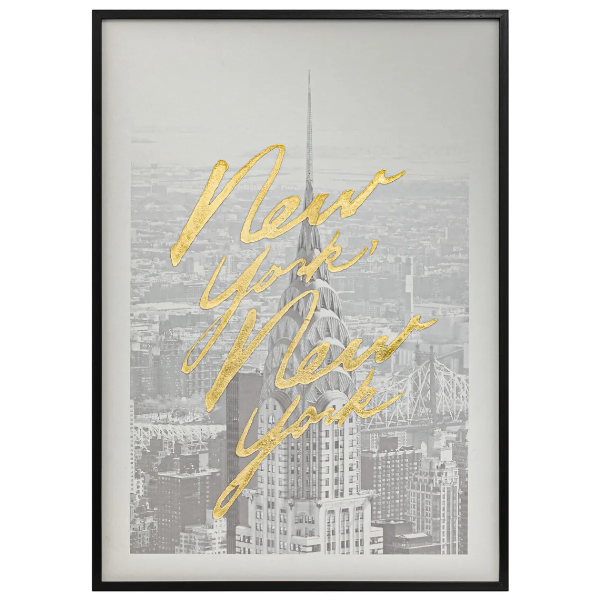 Toile imprimée encadrée "Betty"*ATMOSPHERA Hot