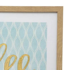 Toile imprimée encadrée 