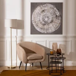 Toile imprimée encadrée "Izzie"*ATMOSPHERA Discount