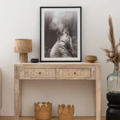 Toile imprimée encadrée "Tala"*ATMOSPHERA Outlet