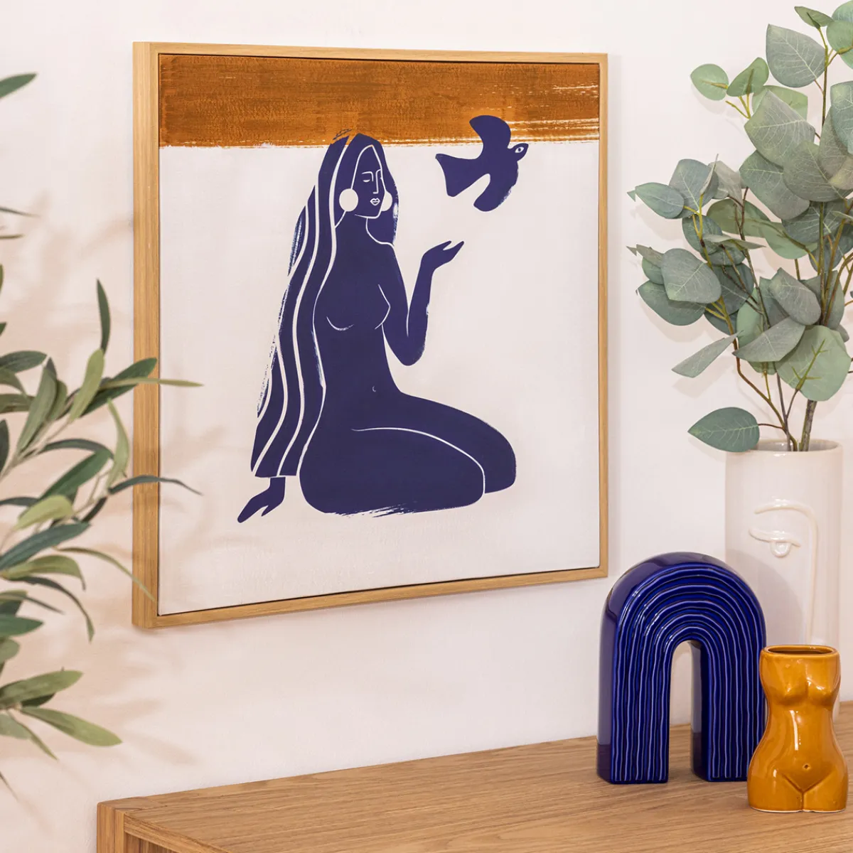 Toile imprimée "Melody"*ATMOSPHERA Clearance