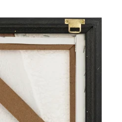 Toile peinte encadrée 