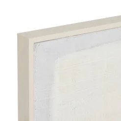 Toile peinte encadrée 