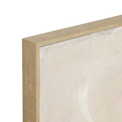 Toile peinte encadrée 