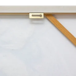 Toile peinte encadrée 