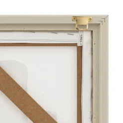 Toile peinte encadrée 