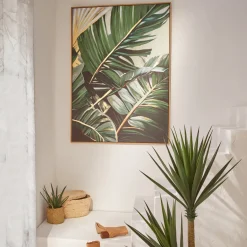 Toile peinte encadrée "Tahina"*ATMOSPHERA