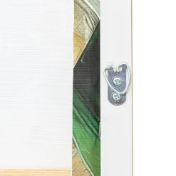 Toile peinte encadrée 