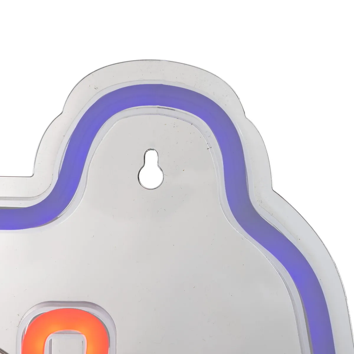 Tube néon mural LED "Manette"*ATMOSPHERA Clearance