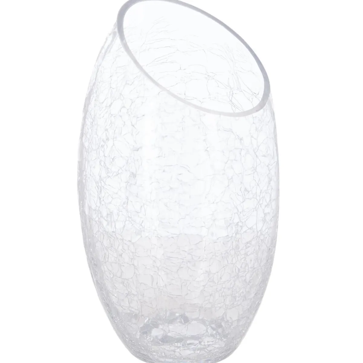 Vase bombé, verre craquelé*ATMOSPHERA Best