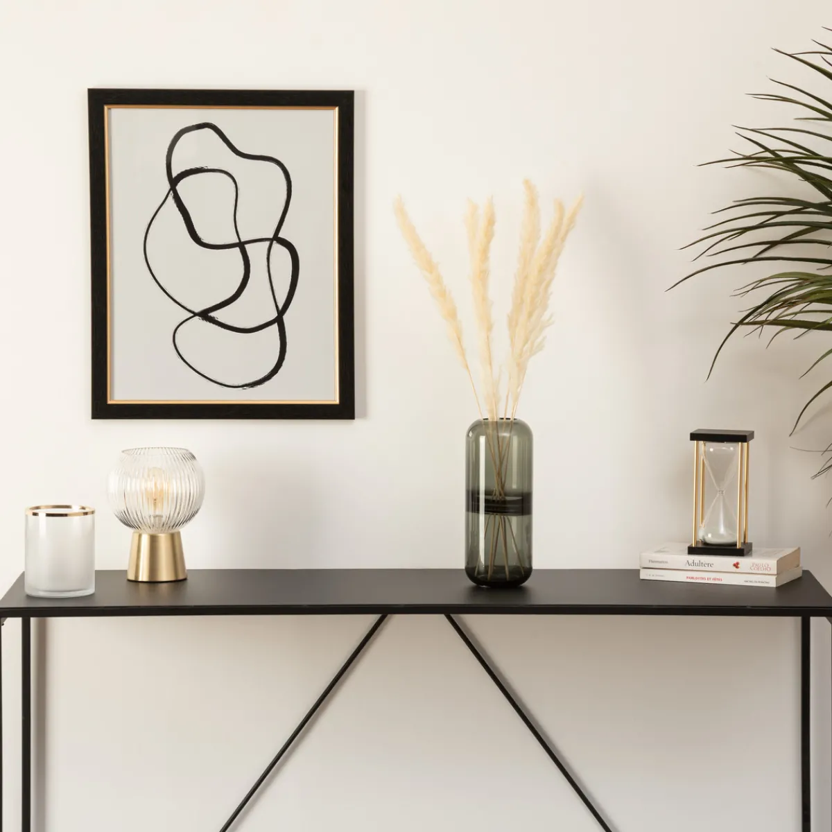 Vase bouteille "Line", verre*ATMOSPHERA Online