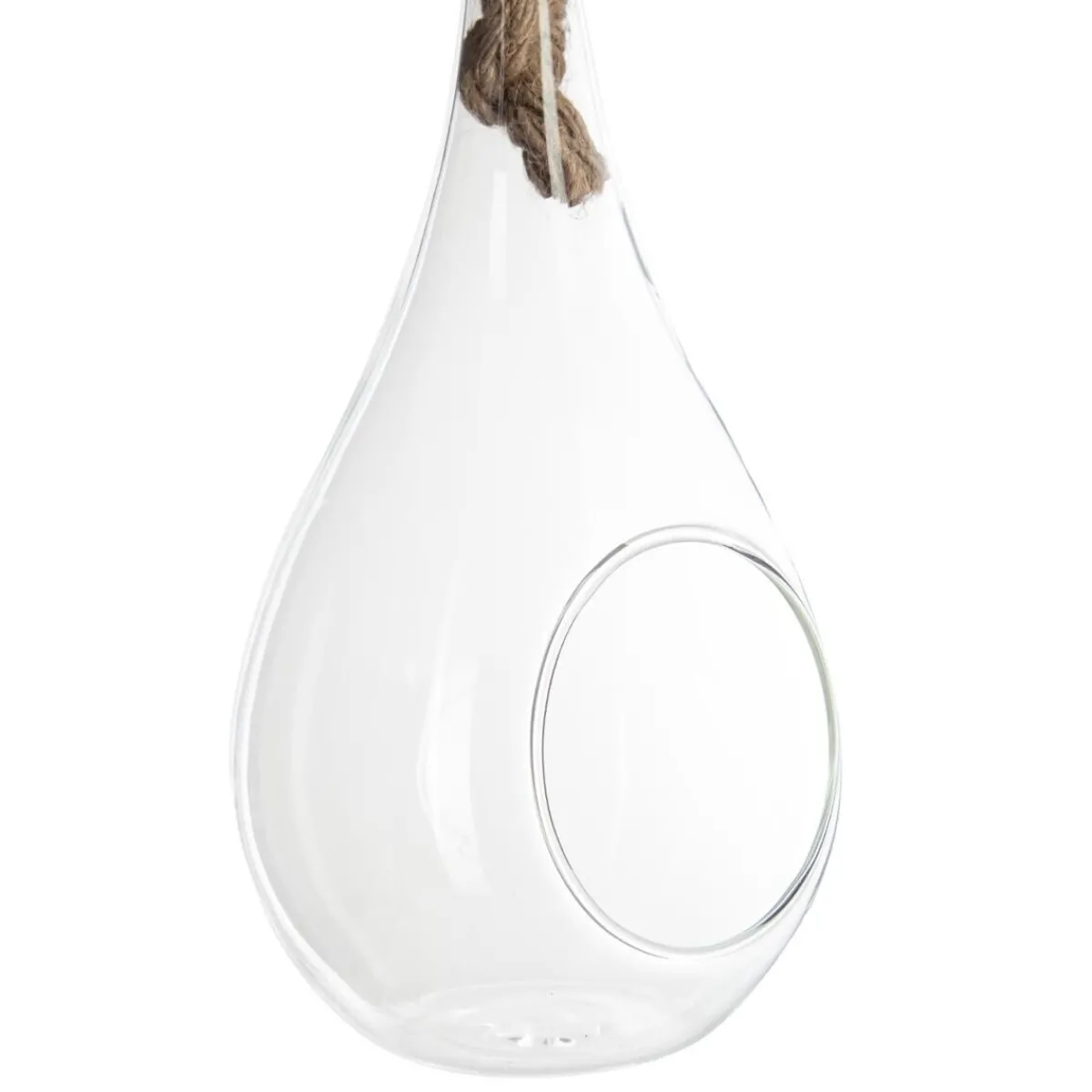 Vase goutte, verre et corde*ATMOSPHERA New