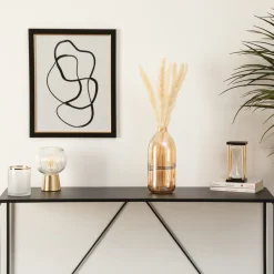 Vase plat "Line", verre*ATMOSPHERA Outlet