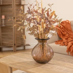 Vase verre martelé "Alric"*ATMOSPHERA Clearance