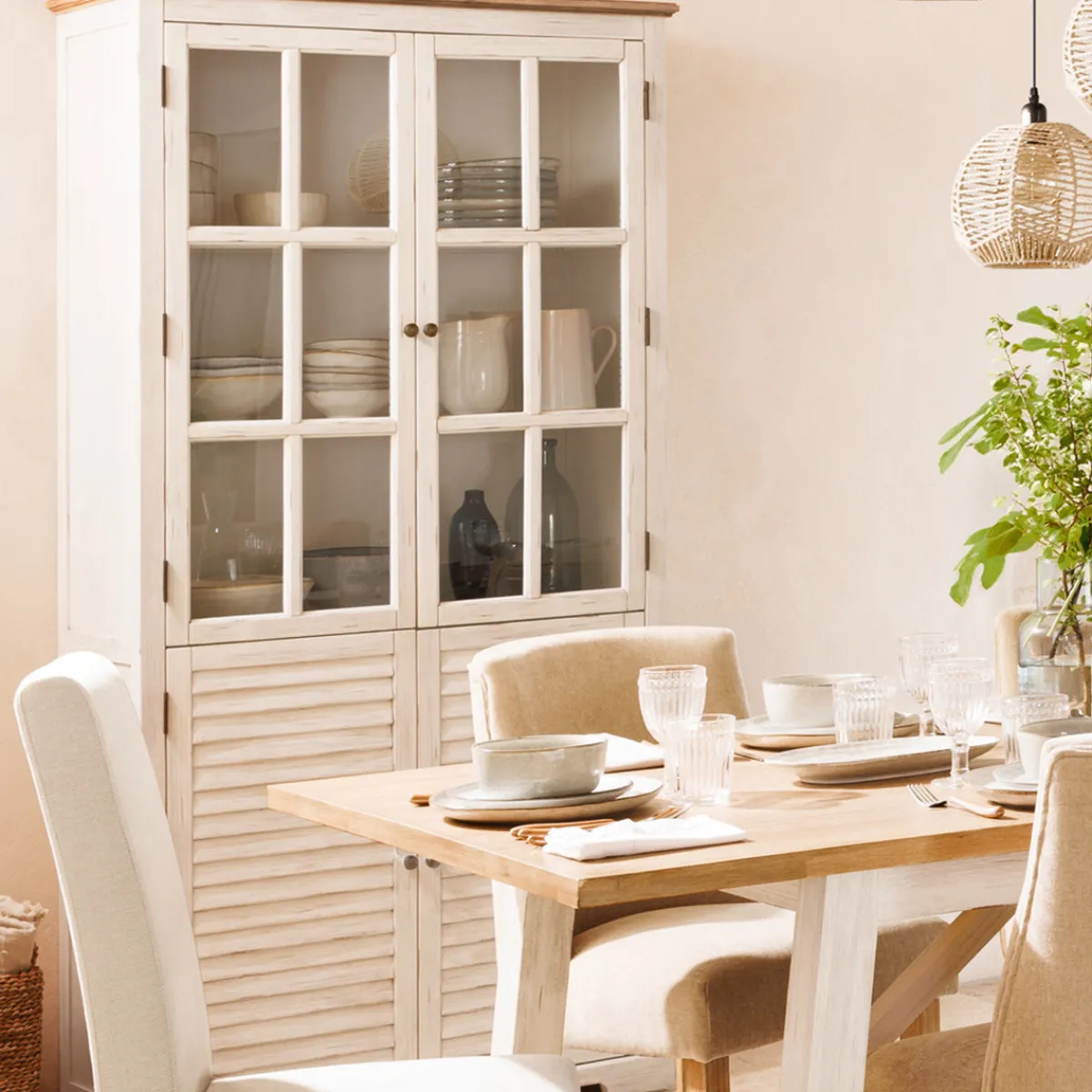 Vitrine 4 portes "Oblia"*ATMOSPHERA Online