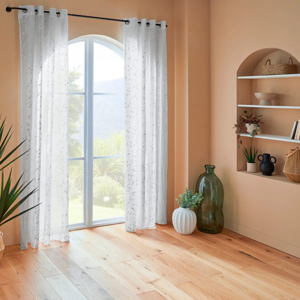 Voilage Motif abstrait "Lazi"*ATMOSPHERA