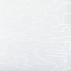 Voilage Motif Fleurs 